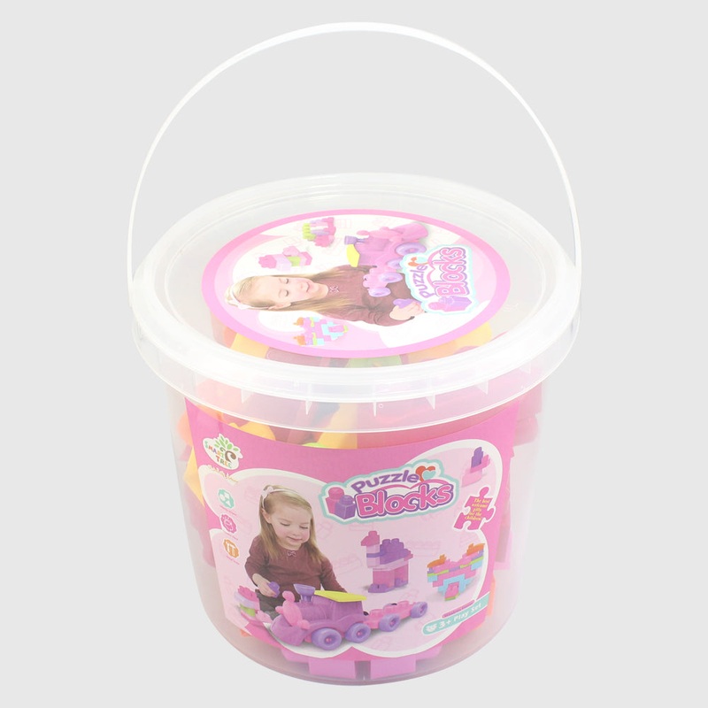 Smart Tree Medium Bucket Puzzle Blocks