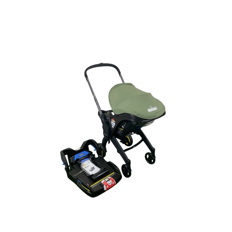 Doona Infant Car Seat & Stroller Combo, 2024, Desert Green