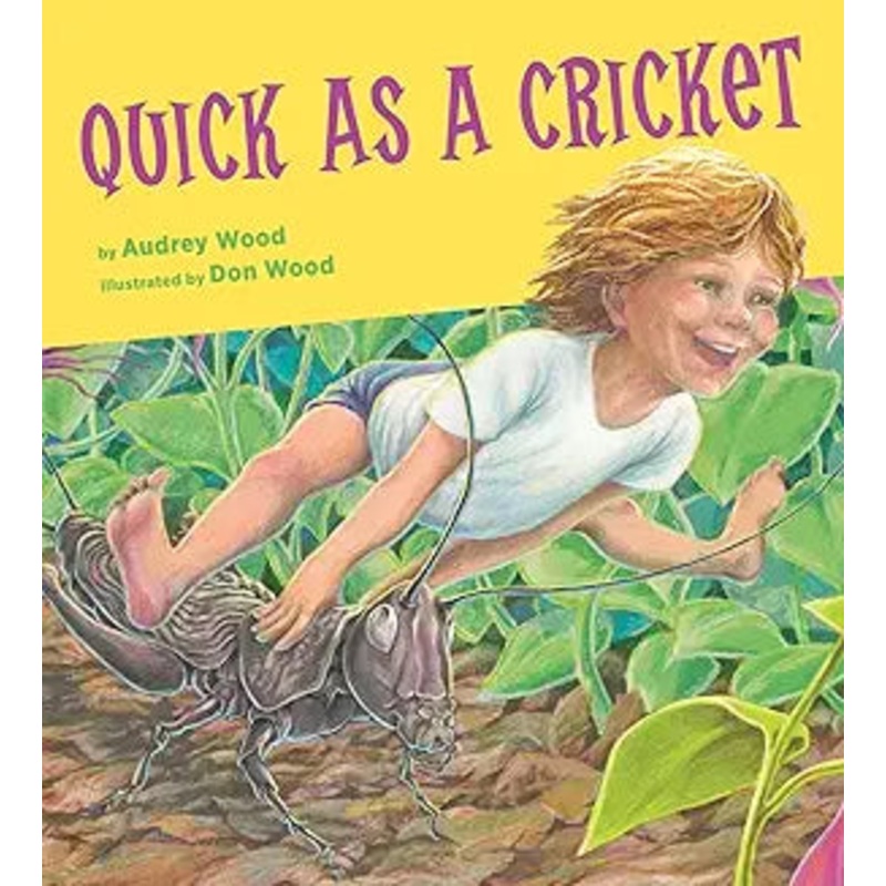 QUICK AS A CRICKET BOOK & CD (D)
