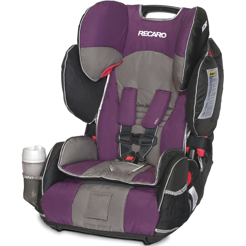 RECARO Performance SPORT Combination Harness Booster Car Seat – Plum