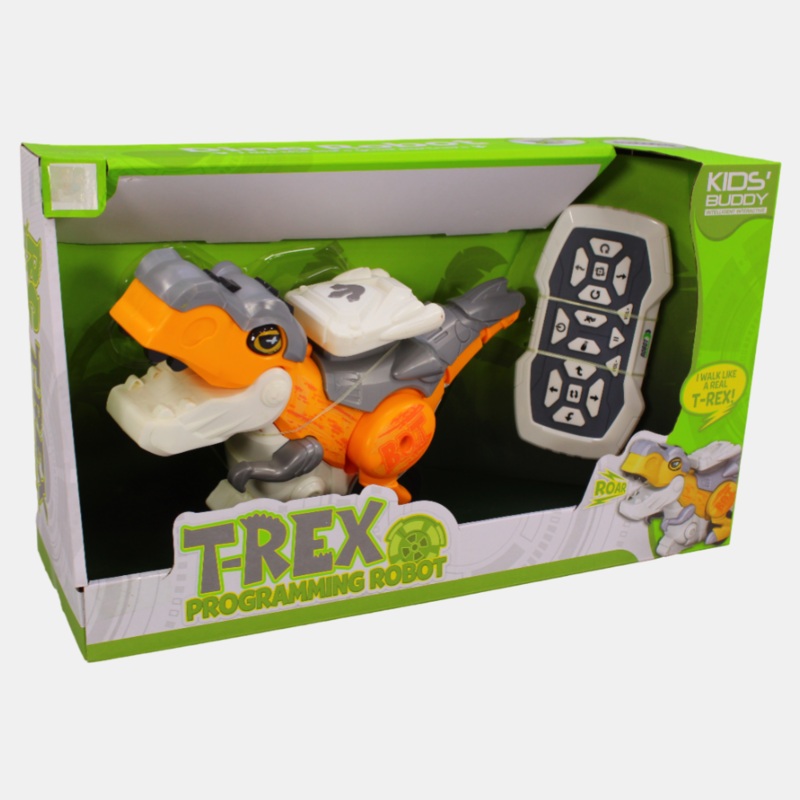 Remote Control T-Rex  Programmable Dino Robot for Endless Fun