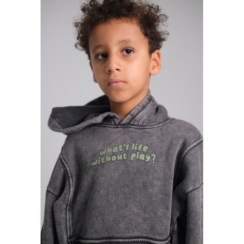 Unisex “What’s Life Without Play?” Long-Sleeved Hoodie