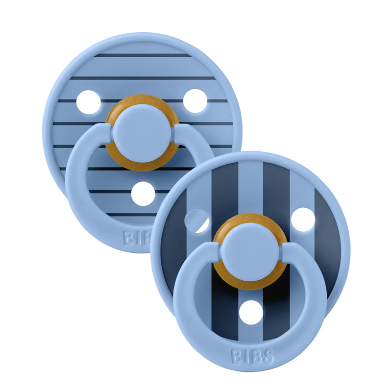 BIBS Studio Colour 2 Pack – Sky Blue Mix