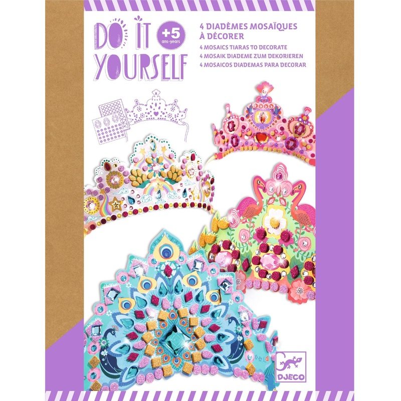Creative Activity Kit, Do It Yourself – 4 Tiaras (5+ Years)