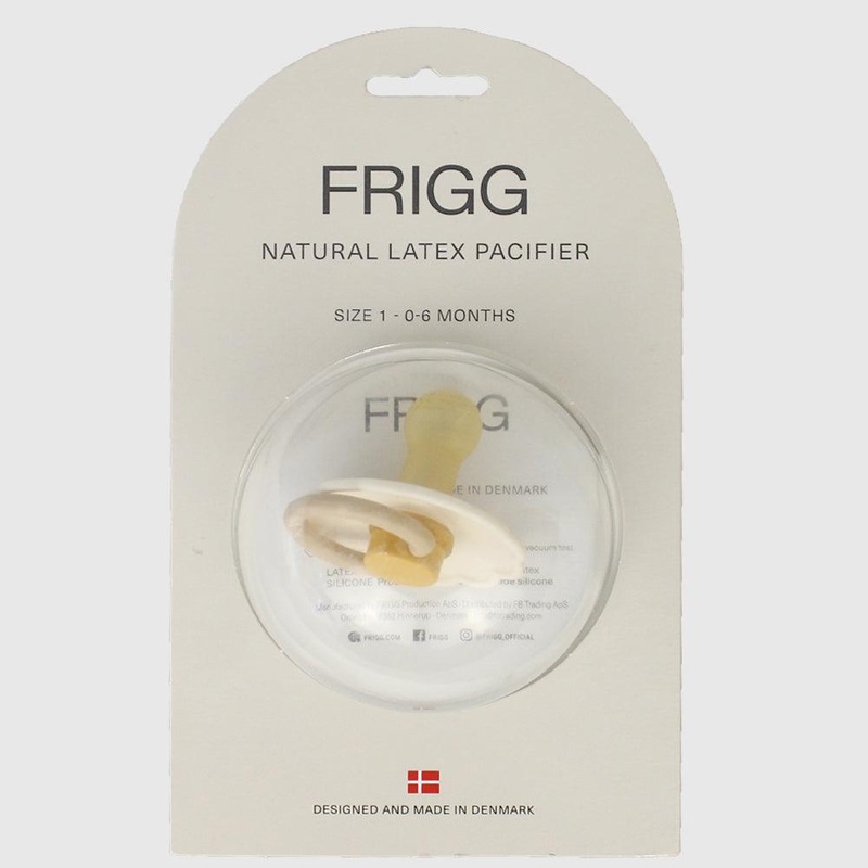 Frigg Natural Latex Pacifier 0-6 Months