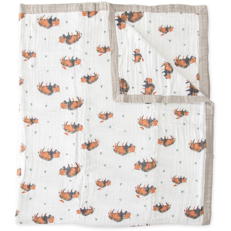 Little Unicorn Cotton Muslin Big Kid Quilt – Bison