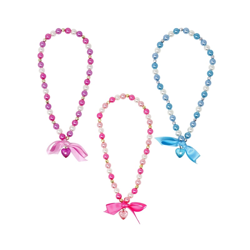 Pink Poppy Sparkle Princess Necklace – Assorted