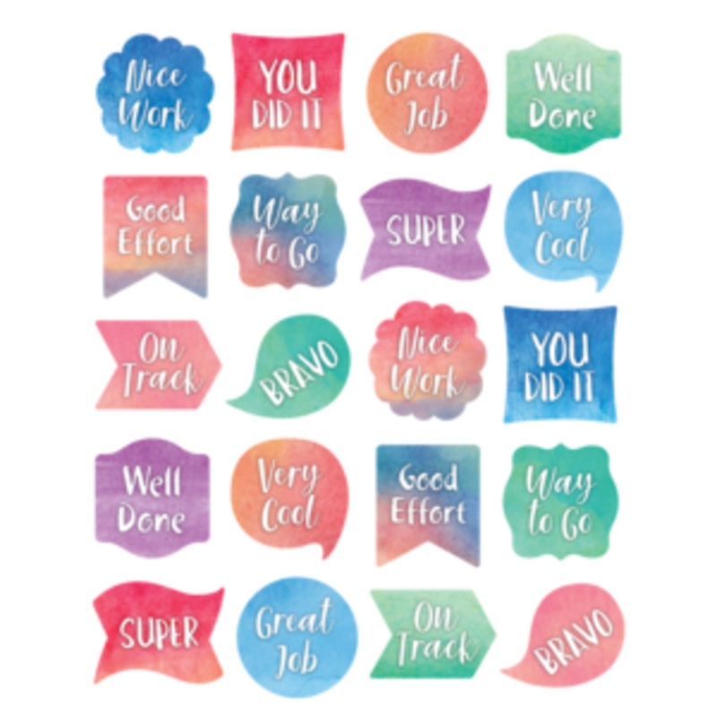 Watercolor Stickers