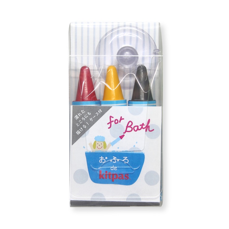 Bath Markers – set of 3 colours | Red, Yellow, Grey by Kitpas