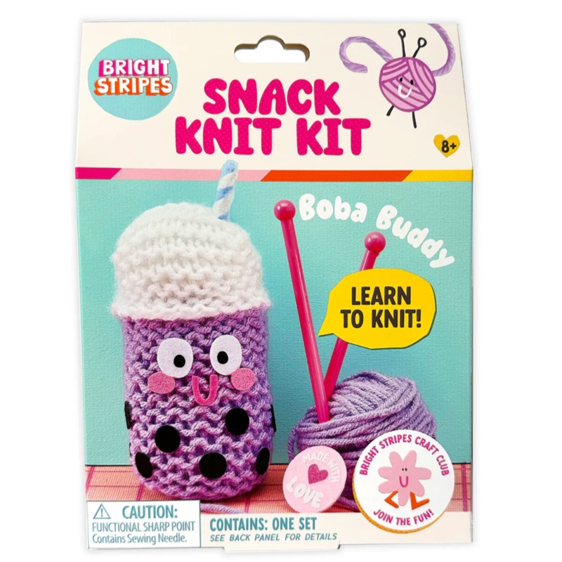 Boba Buddy Snack Knit Kit