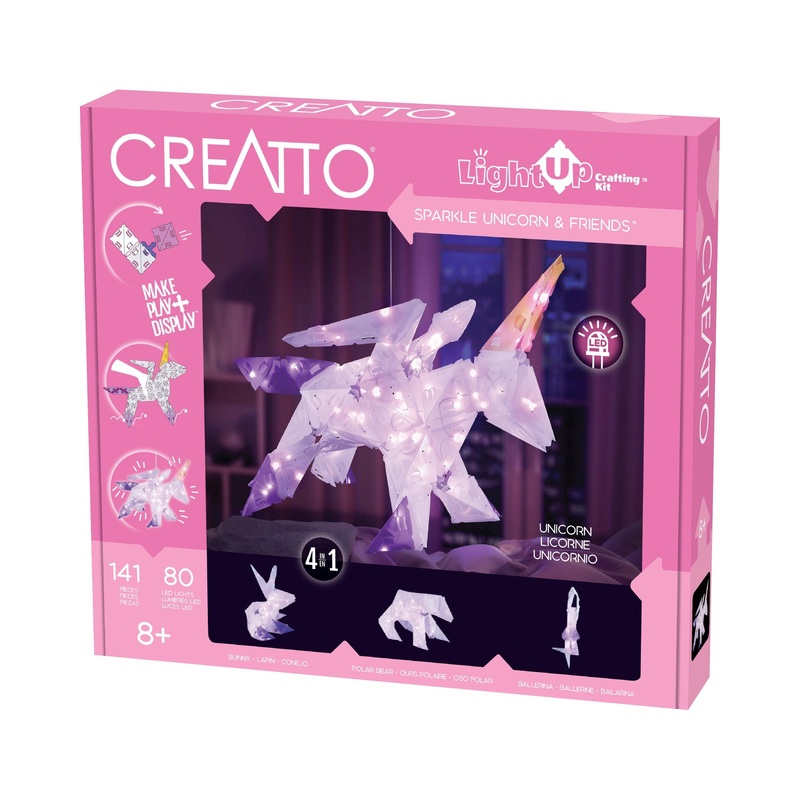 Creatto Sparkle Unicorn And Friends