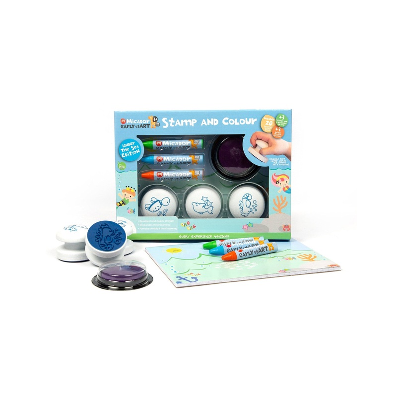 early stART Stamp Colour Mini Sea