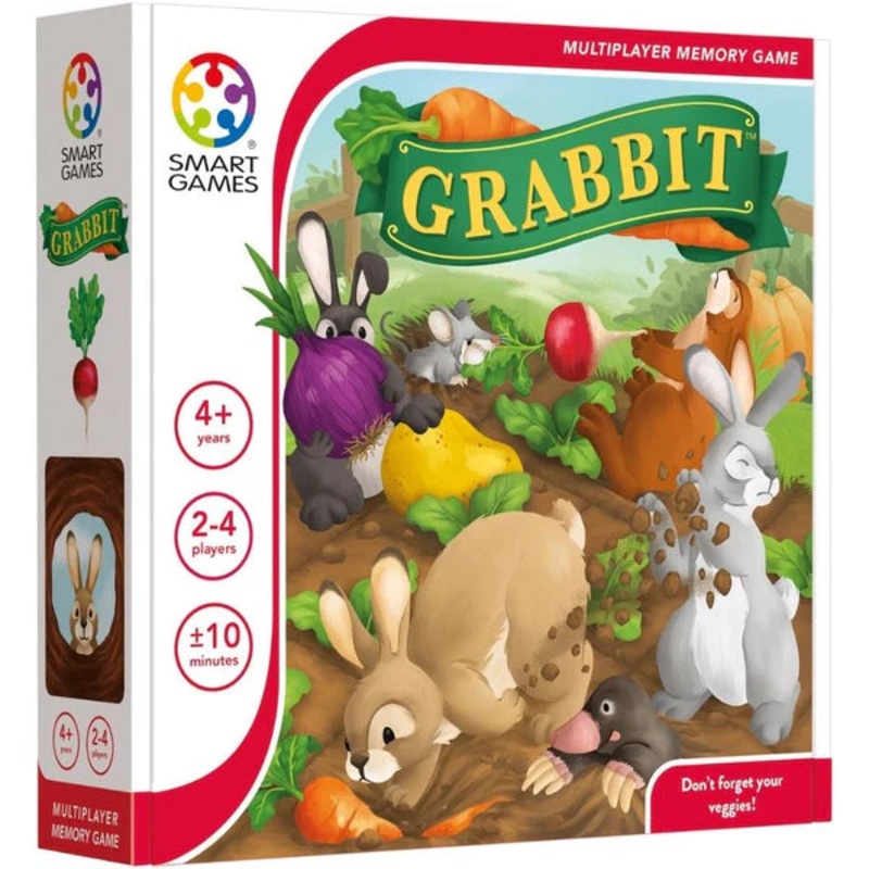 Smart Games: Grabbit – Multi-Player Memory Game – 4yrs+