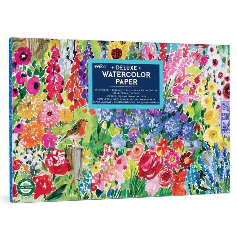 Seaside Garden Watercolor Paper