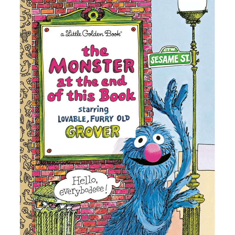 The Monster at the End of This Book – A Little Golden Book