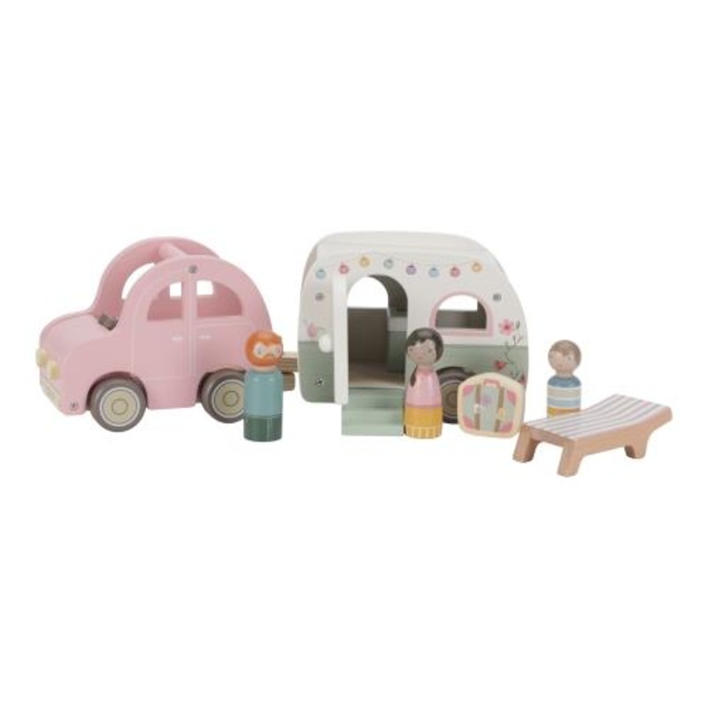 Toy Car with Caravan