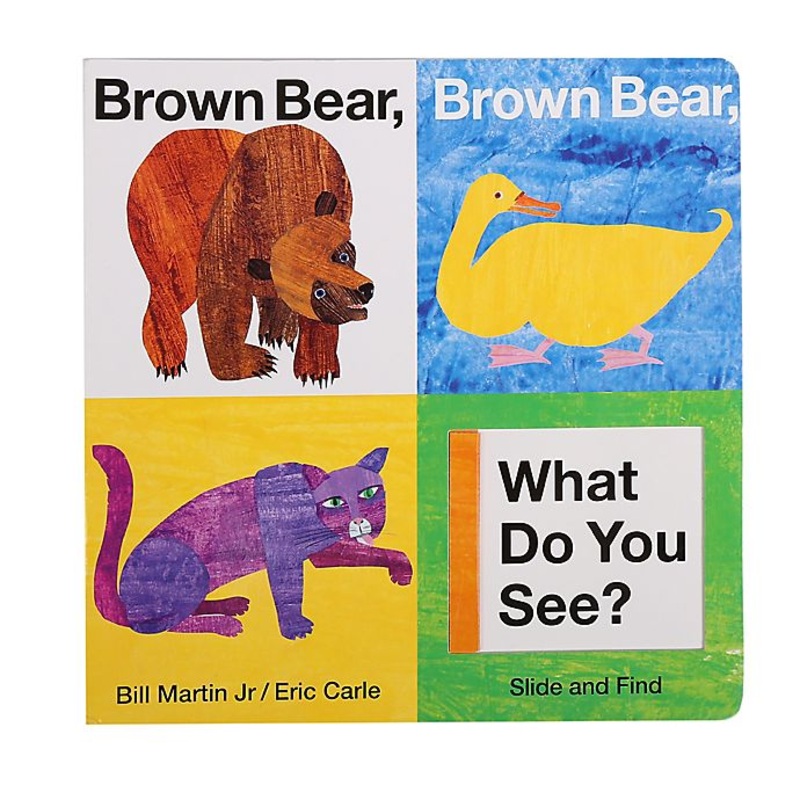 Brown Bear, Brown Bear By Eric Carle | Slide and Find