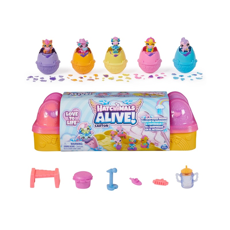 Hatchimals Alive Egg Carton
