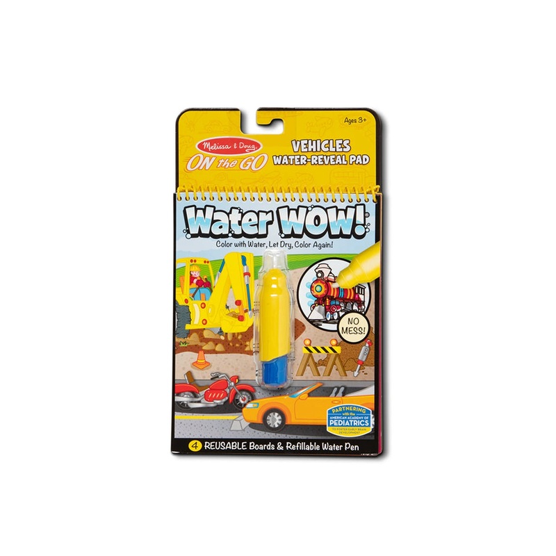 Melissa Doug On The Go Water Wow Vehicles