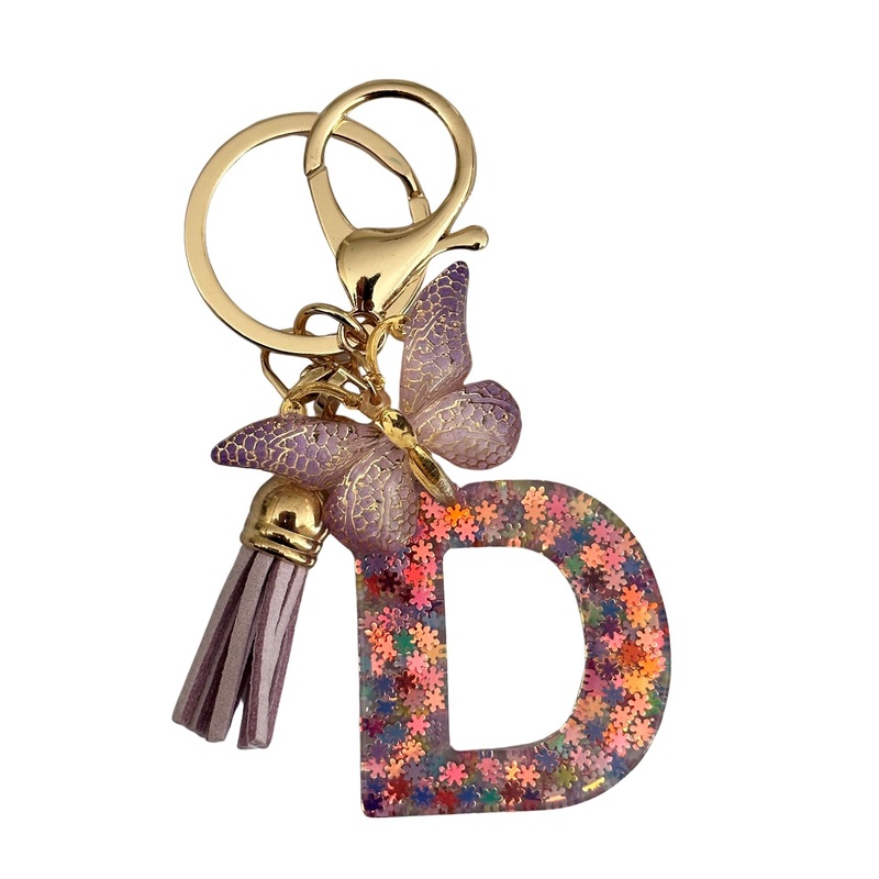 Sparkle Keyring D