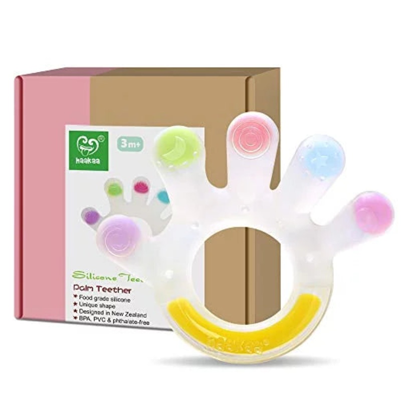 Teether, Silicone Palm