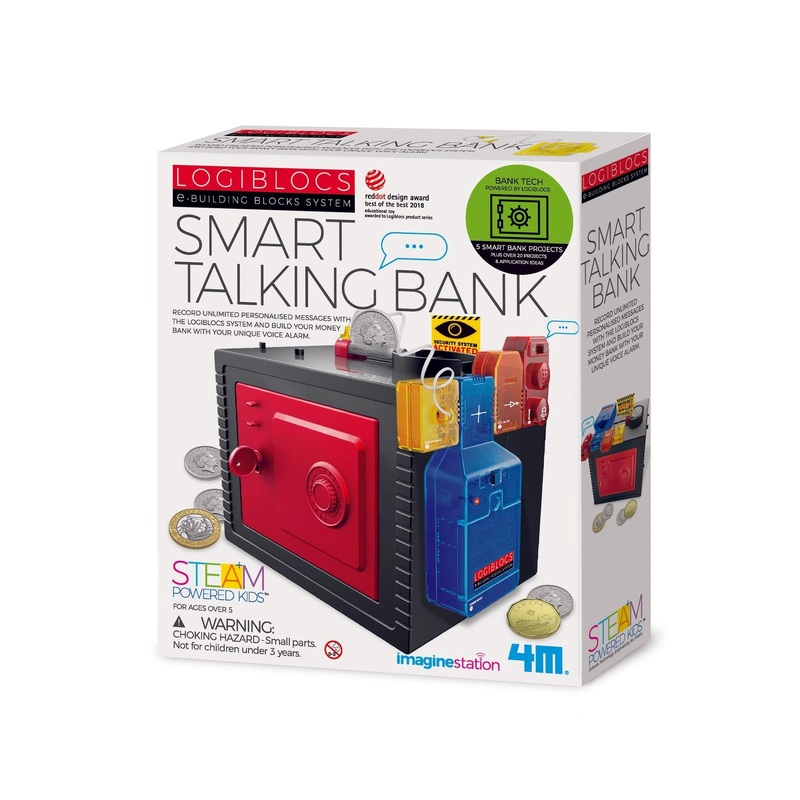 4M Logiblocs Smart Talking Bank