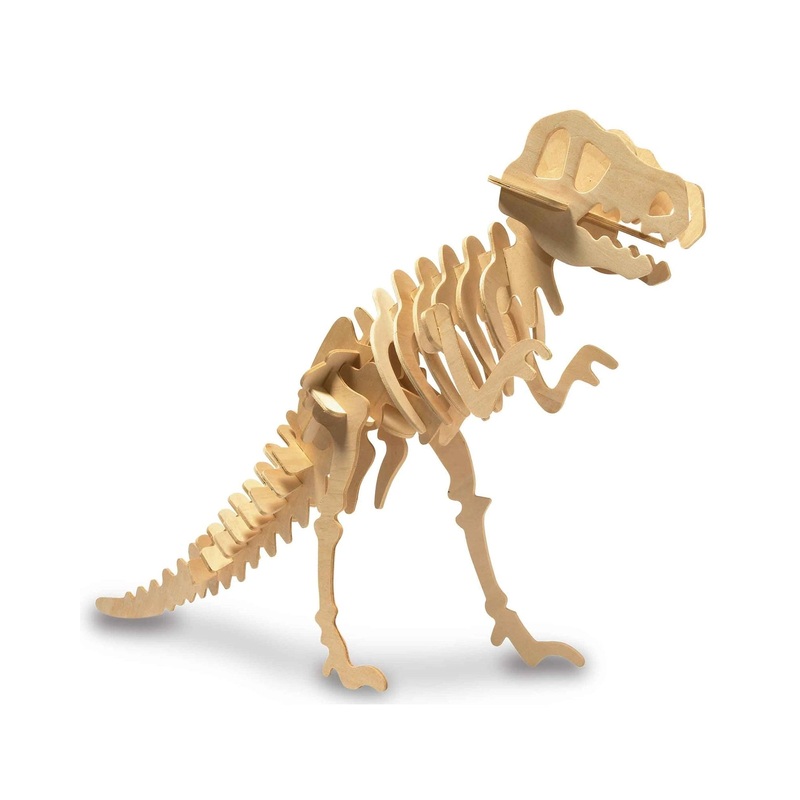 Wonderstuff 3D Wooden Dinosaur Kits – Assorted