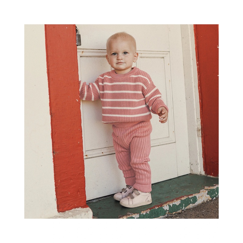 Kynd Baby Chunky Rib Knit Pants – Cameo