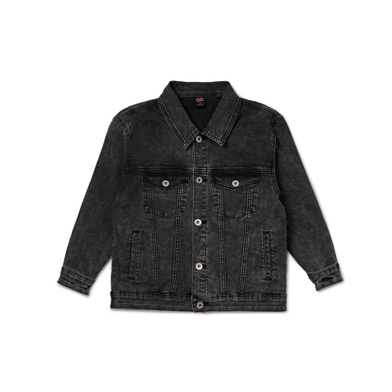MIA DENIM JACKET – BLACK WASH