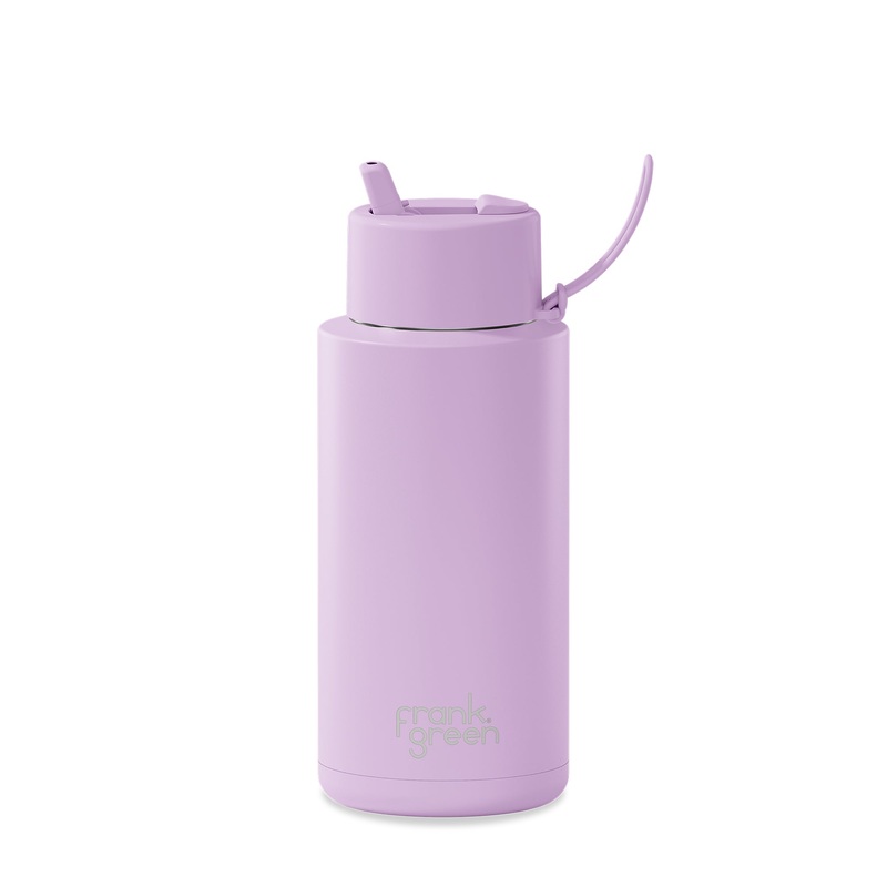 frank green 1L Reusable Bottle Flip Lid Lilac Haze