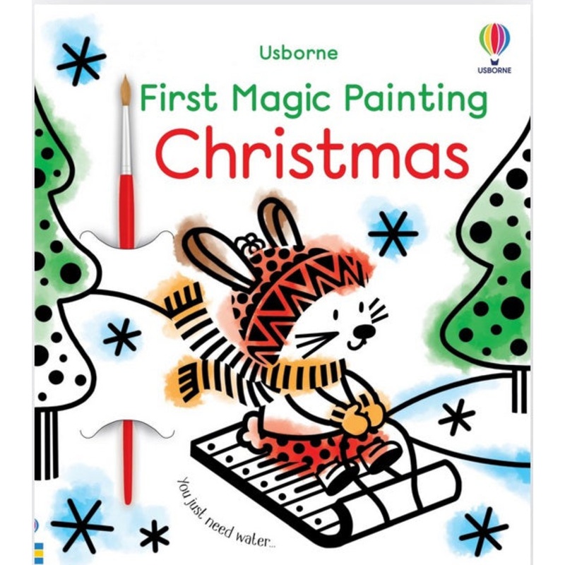 1st Magic Painting Christmas Book
