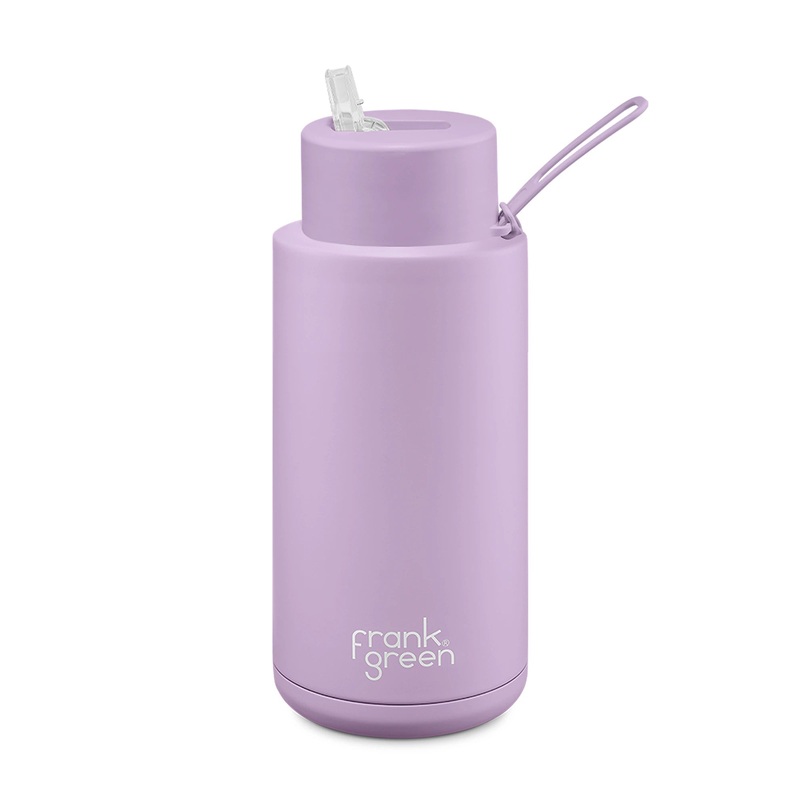 Lilac Haze Reusable Bottle Ultimate Ceramic Stainless Steel – 1L