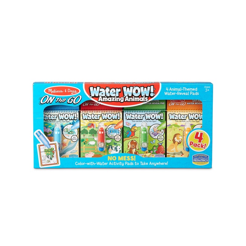 Melissa and Doug Water Wow Amazing Animals Deluxe Pack