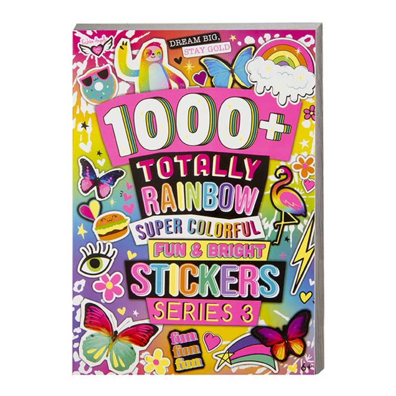 1000+ Totally Rainbow Super Colorful Stickers
