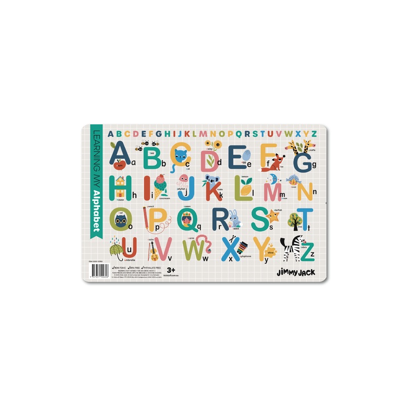 Jimmy Jack Alphabet Placemat