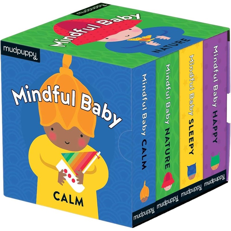 Mudpuppy Mindful Baby Board Book Set