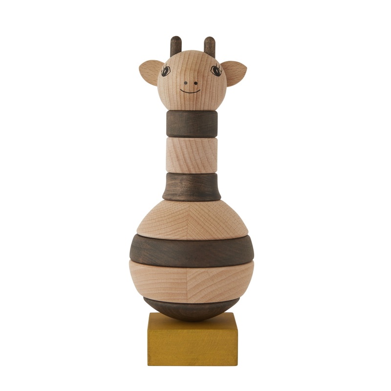 OYOY Wooden Stacking Giraffe