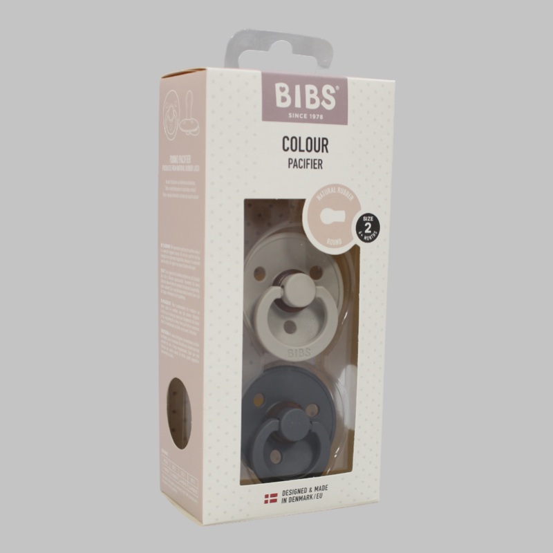 BIBS Pacifier Round Sand/Iron