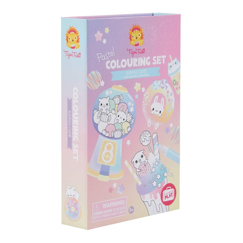 Coloring Set Kawaii Cafe