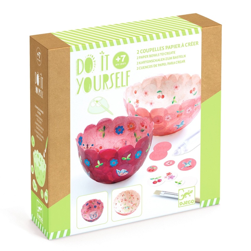 Creative Activity Kit, Do It Yourself – Paper Bowls