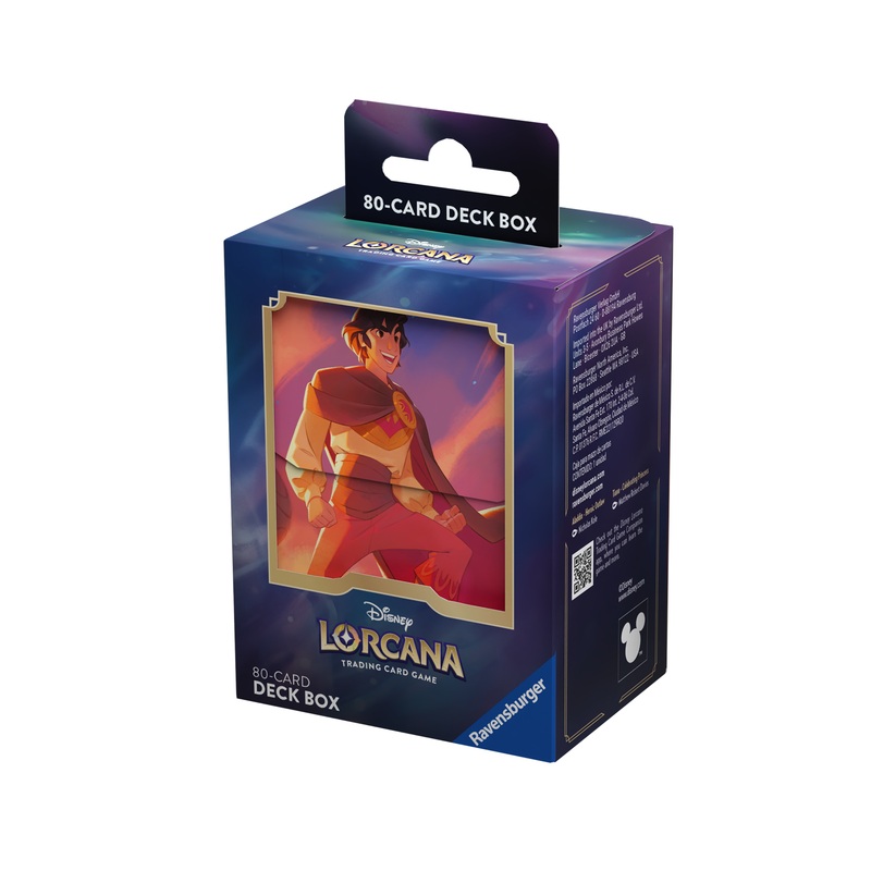 Disney Lorcana Set 5 Deck Box – Alladin