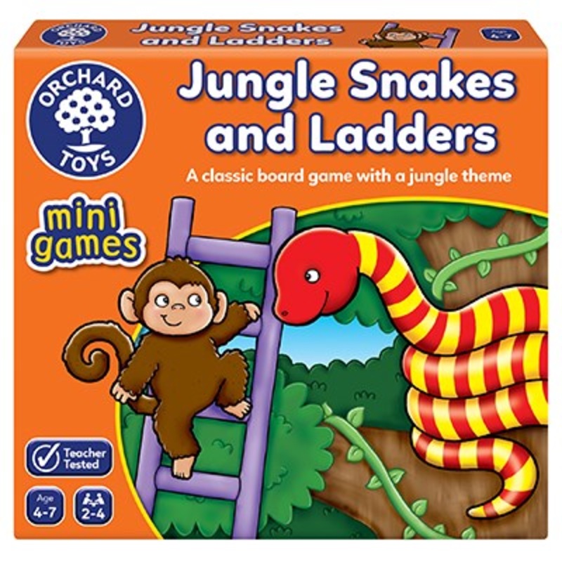 Game (Mini Game) – Jungle Snakes & Ladders (4-7 Years)