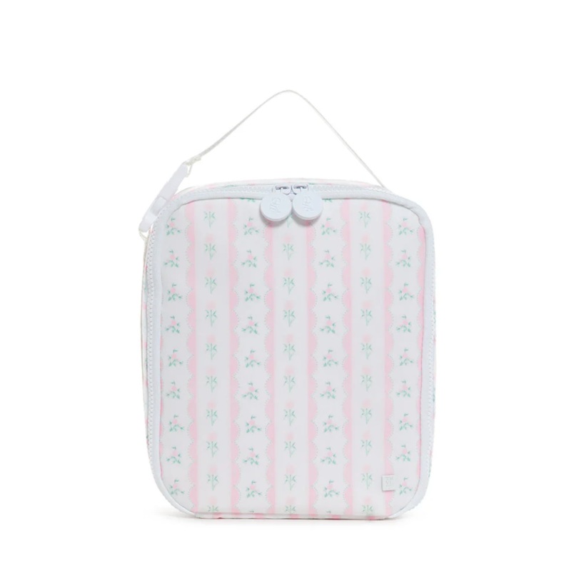 Lunch Box, Ribbon Floral Pink