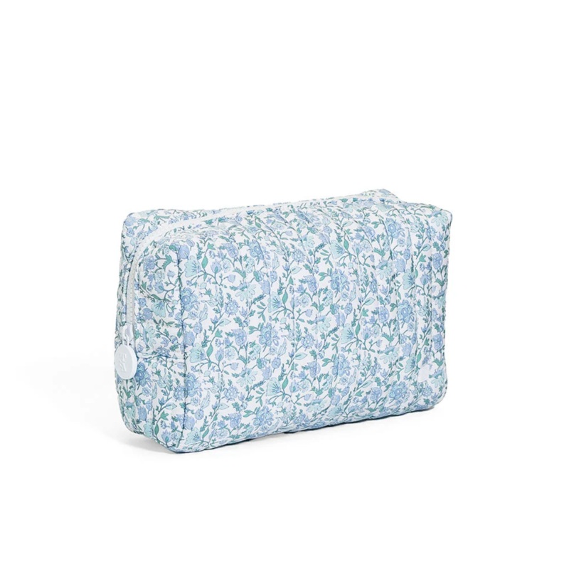 Luxe Everyday Cosmetic Bag, Hamptons Floral
