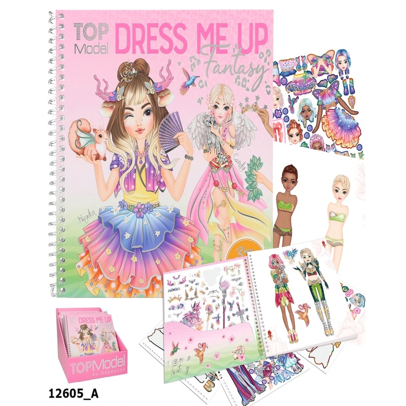 TOPModel Sticker Book Dress Me Up Fantasy