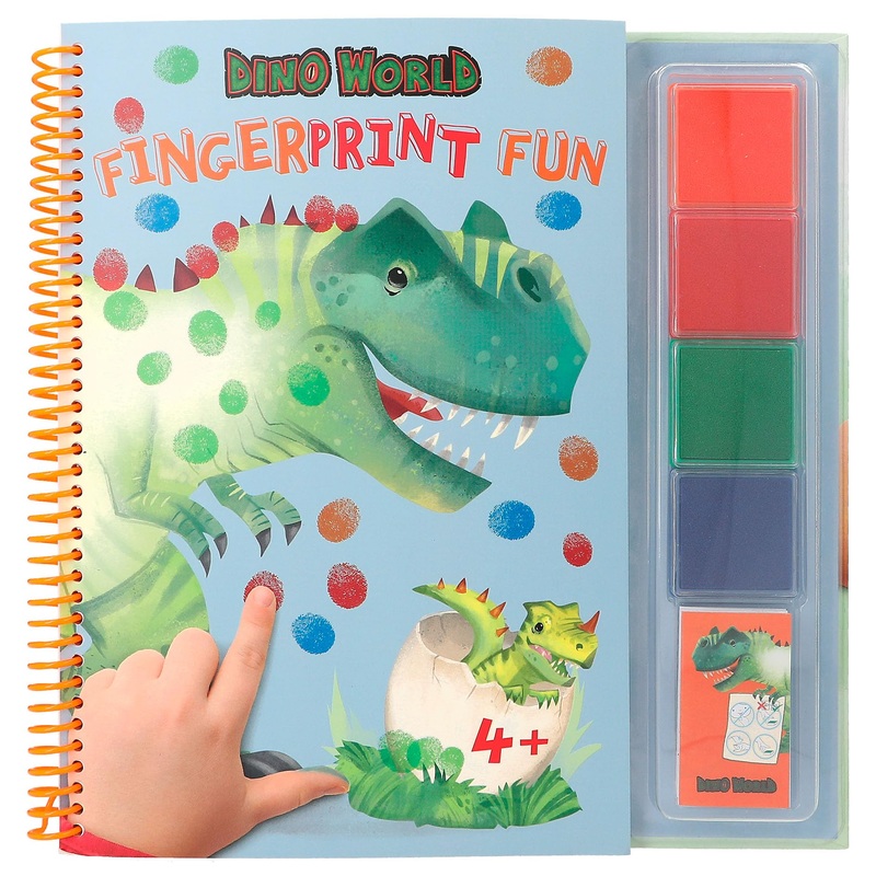 Top Model Dino World – Fingerprint Fun – 4yrs+