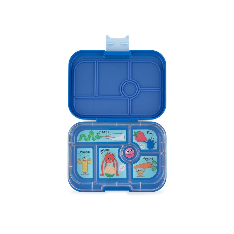 Yumbox Original 6C True Blue Monster Tray