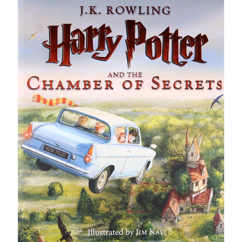 Harry Potter and the Chamber of Secrets,(Book 2 Illustrated)