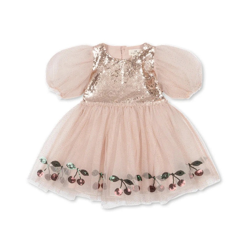 Mei Dress – Gold Blush