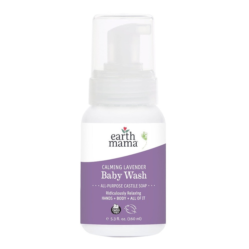 Earth Mama Calming Lavender Castile Baby Wash (160ml)